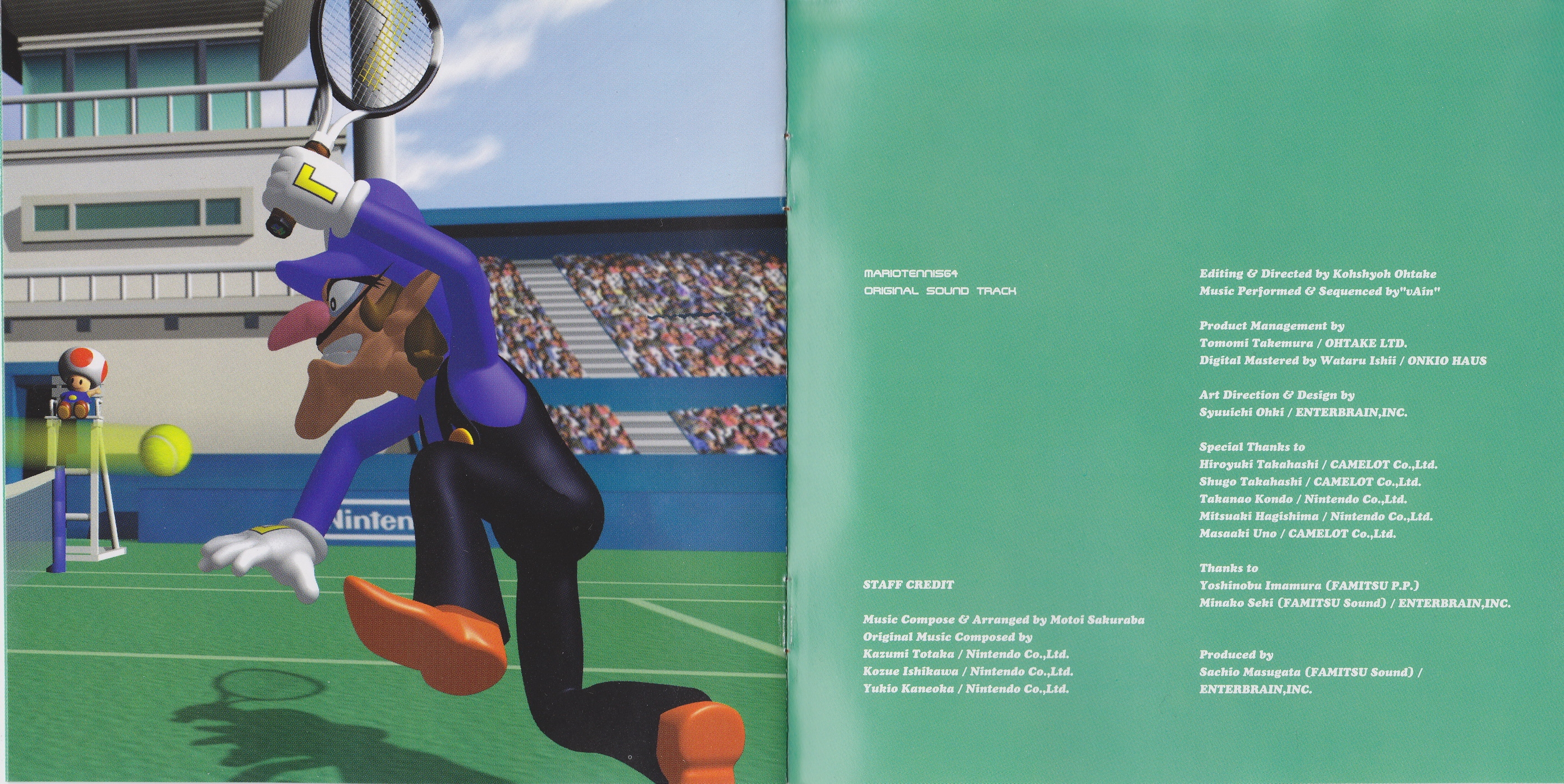 MARIO TENNIS 64 ORIGINAL SOUND TRACK (2000) MP3 - Download